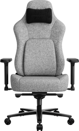 Крісло геймерське ігрове Anda Seat Phantom 4 Pro L до 100 кг Gray Fabric (AD18YSDC-72-G-F-G02)