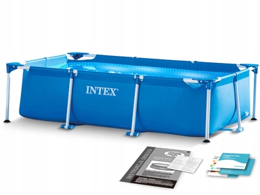 Прямокутний садовий басейн Intex 28272, 300x200x75 см