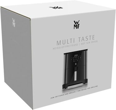 Аерофритюрниця WMF Multi Taste Airfryer, 1550 Вт, 4.6 л, 8 програм, чорна