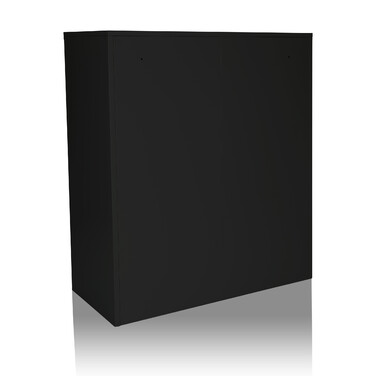 Шафа для документів COLOR AS, 105 x 90 x 40 см, металева, чорна, hjh OFFICE