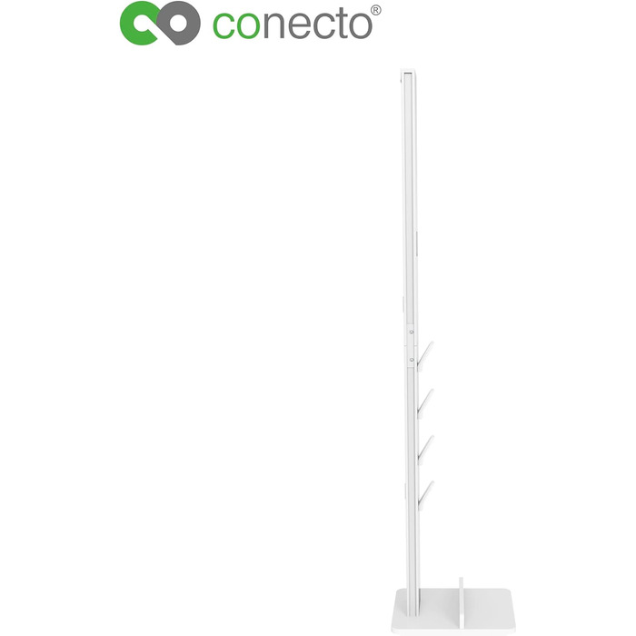 Підставка для пилососа conecto SA-CC50879, алюмінієва, біла