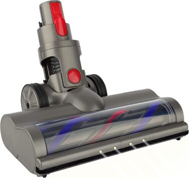 Турбощітка для підлоги з прямим приводом для пилососів Dyson V7/V8/V10/V11/V15, насадка для килимів з коротким ворсом і твердих підлог