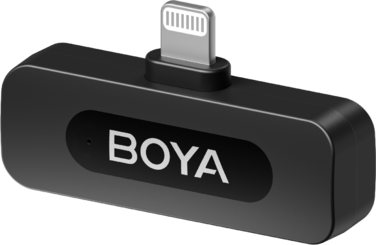 Бездротовий петличний мікрофон BOYA BY-V1 Lightning Black