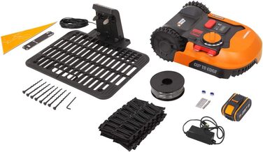 Робот-газонокосарка WORX Landroid L WR153E для великих газонів до 1500 м², акумуляторна, автоматична косарка