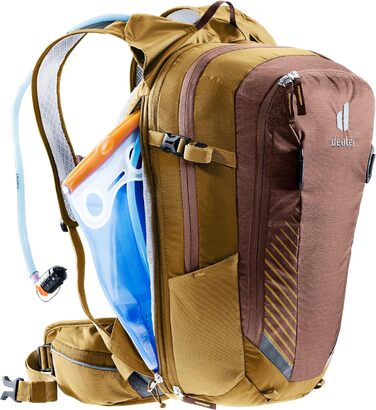 Жіночий велосипедний рюкзак Deuter Compact EXP 12 SL, 12 л, колір фіолетово-бежевий (raisin-almond)