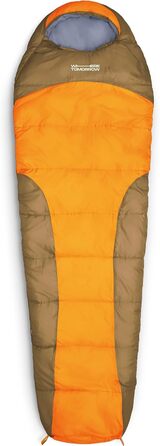 Спальний мішок-кокон Where Tomorrow Mumienschlafsack Sanddorn, 230x80 см, колір обліпиха