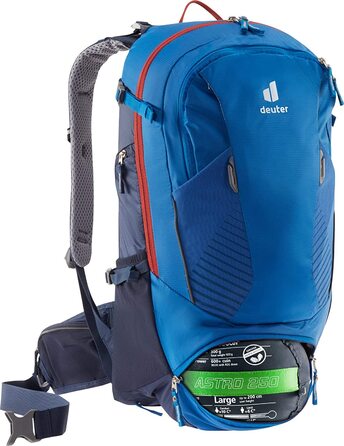 Рюкзак для велосипедистів Deuter Trans Alpine 30 л, синій, для подорожей і спорту