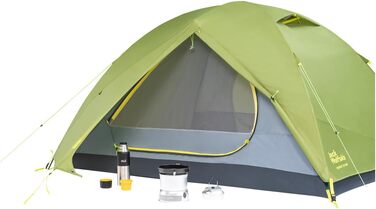 Намет купольний Jack Wolfskin Skyrocket III, універсальний, зелений Ginkgo
