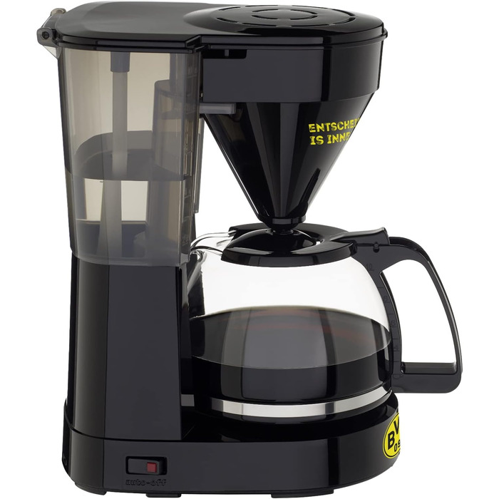 Кавоварка фільтраційна Melitta Easy BVB Edition 1023-02, пластик, чорна