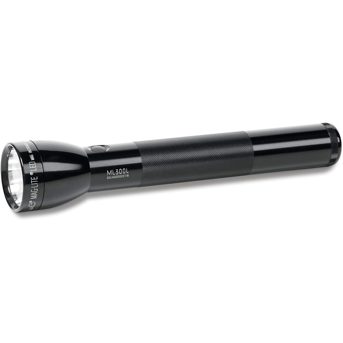 Ліхтар Maglite ML300L LED, 3x D, чорний, потужний ручний ліхтарик
