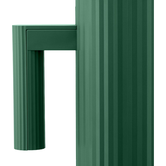 Термос Alessi Plissé MDL12 GR - дизайн, зелений, 1 л, з термопластику