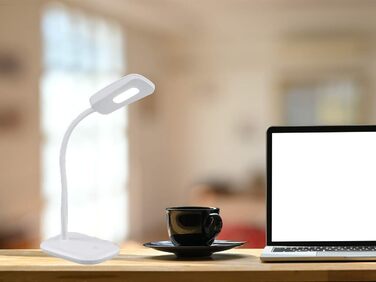 Настільна LED лампа Reality Leuchten Boa R52431101, акрилова, біла, 3.5 Вт, 25x11x36 см