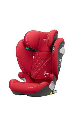Дитяче автокрісло AVOVA Sora-Fix Maple Red, 100-150 см, 4-12 років, з Isofix, бустер-сидіння