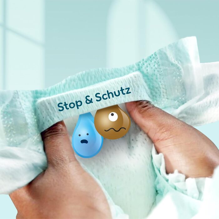 Підгузки Pampers Premium Protection розмір 2 (4-8 кг), велика упаковка 248 шт, на липучках