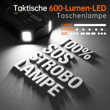 Бустер для автомобіля 8000A Powerbank Jump Starter для дизельних двигунів до 12л та бензинових до 10л
