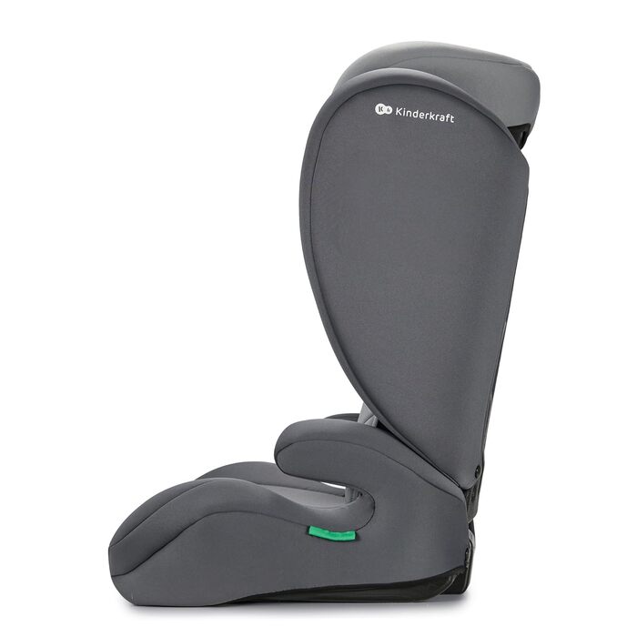 Автокрісло Kinderkraft I-SPARK I-Size 100-150 см (3.5-12 років, 15-36 кг) сіре - безпека та комфорт