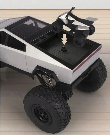 Величезний радіокерований всюдихід RC Cyber Truck 4X4, 50 см
