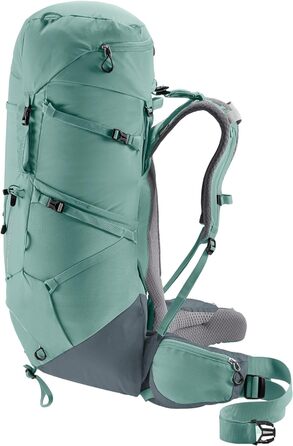 Жіночий туристичний рюкзак Deuter Aircontact Core 45+10 л нефрит-графіт