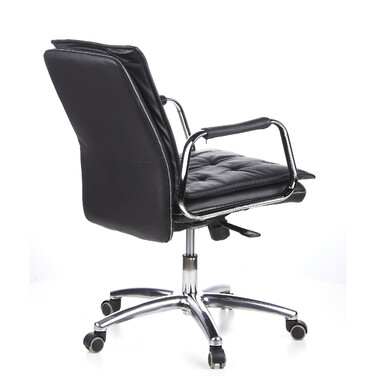 Офісне крісло / Крісло для керівника VILLA 10 Nappa Leather Black hjh OFFICE