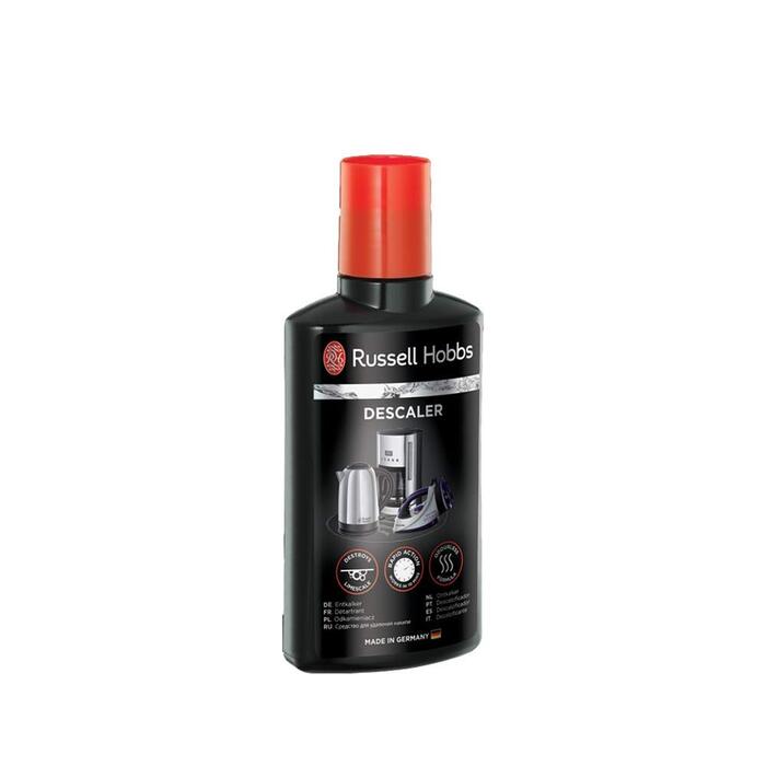Скляний електричний чайник Russell Hobbs 26080-70 Classic Design, 1.7 л, 2400 Вт, з LED-підсвіткою та дном із нержавіючої сталі, чорний/прозорий