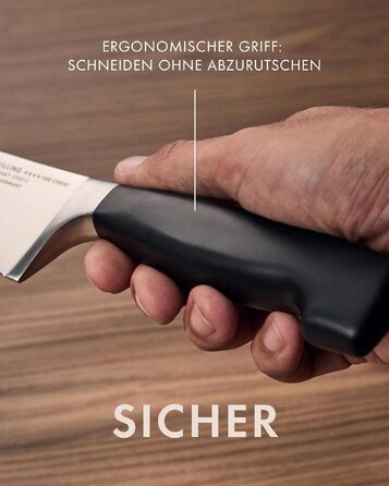 Набір ножів ZWILLING Vier Sterne (4 зірки), 3 предмети, нержавіюча сталь, Made in Germany