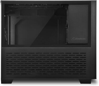 Корпус для ПК Sharkoon MS-Y1000 Black Micro-ATX, чорний, для ігрових та офісних комп'ютерів