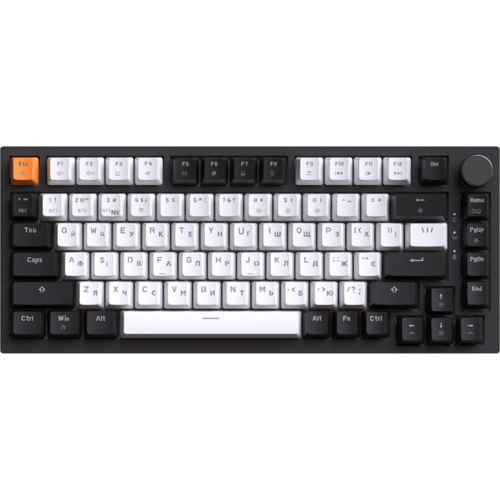 Бездротова механічна клавіатура GamePro MK160 QLAB Sakura Switch Black