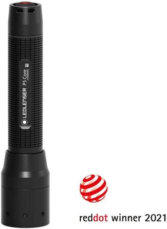Ліхтарик Ledlenser P5 Core компактний LED, 150 лм, фокусування, 1x AA, 90 м, з батарейкою, акумуляторний