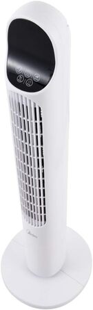 Турмовентилятор ARDES AR5T1000 Horacle HRC, 100 см, білий, з дистанційним керуванням, автоматичною осциляцією, 3 швидкості, таймер, цифрова панель керування