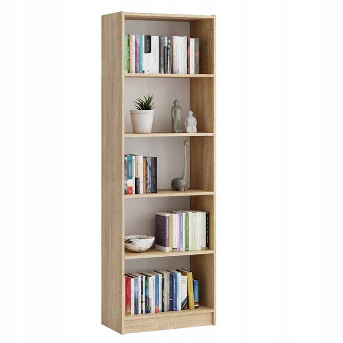 Стелаж PUVEROMEBLE 60 x 182,6 x 32 см, дуб сонома