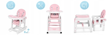Стілець для годування RicoKids Sinco, 104 x 60 x 50 см