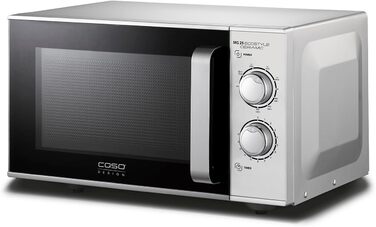 Мікрохвильова піч CASO MG 25 Ecostyle Ceramic з грилем, 25 л, керамічне дно CASOTEK, приготування на 2 рівнях, переможець тестів