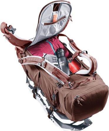 Жіночий рюкзак для снігоступів Deuter Rise 32+ SL, 32+ л, raisin-caspia