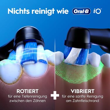 Електрична зубна щітка Oral-B iO Series 2 Forest Green (зелена), 1 щітка, 1 додаткова насадка та білий футляр