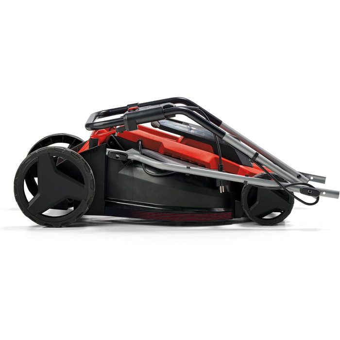 Електричний газонокосарка Einhell GC-EM 1600/37 - 1600 Вт, ширина косіння 37 см, до 700 м², кошик 38 л, регулювання висоти 20-60 мм