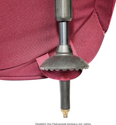 Рюкзак для походів Tatonka Hike Pack 22 л з вентиляцією спини та дощовиком, легкий і зручний туристичний рюкзак, сірий/чорний