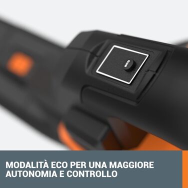 WORX WG505E Trivac: Електричний повітродув та пилосос для листя 3000 Вт – 3-в-1 (повітродув, пилосос, мульчер) – швидкість повітря 335 км/год, об'єм всмоктування 600 м³/год – з мішком 45 л