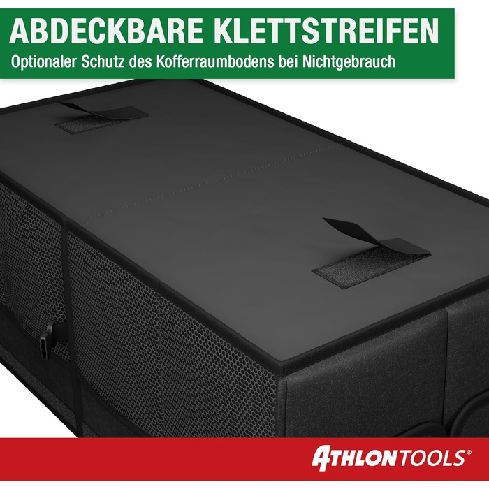 Органайзер у багажник авто XXL ATHLON TOOLS — складаний автомобільний органайзер для речей