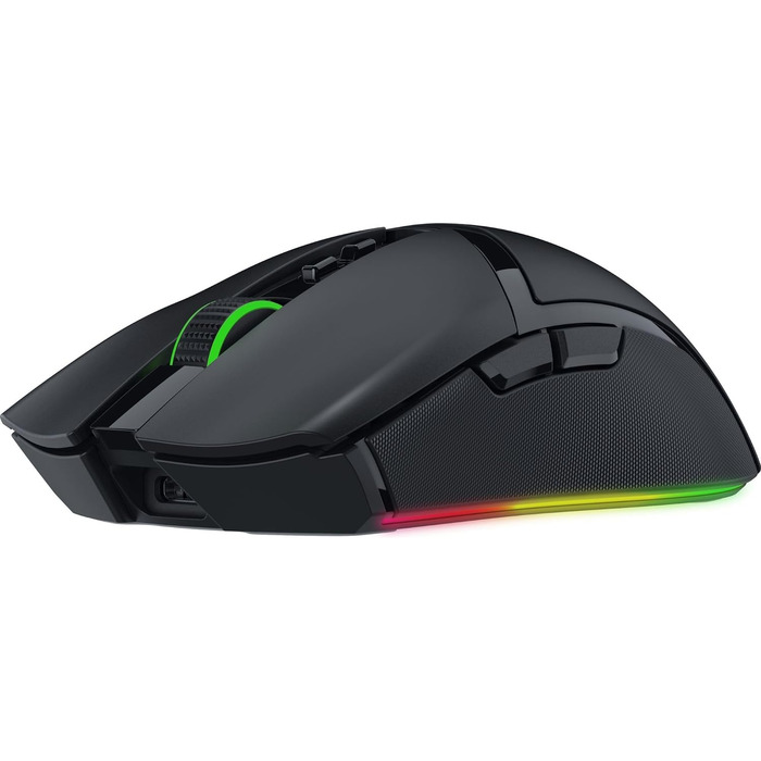 Ігрова миша Razer Cobra (чорна) — легка дротова миша з RGB-підсвіткою Chroma, оптичними перемикачами 3-го покоління та вагою 57 г