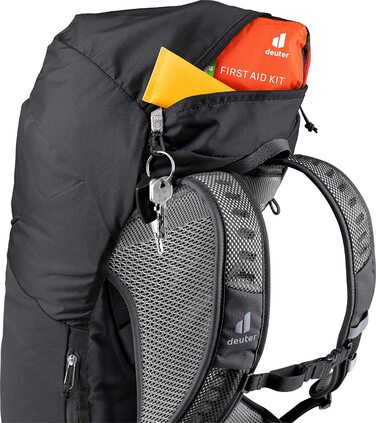 Рюкзак туристичний Deuter AC Lite 30 літрів, унісекс, чорний/графіт