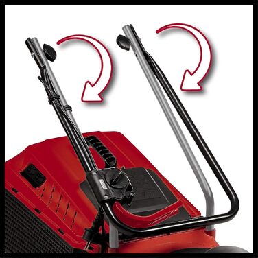 Електричний газонокосарка Einhell GC-EM 1032, 1000 Вт, ширина зрізу 32 см, для газонів до 300 м²