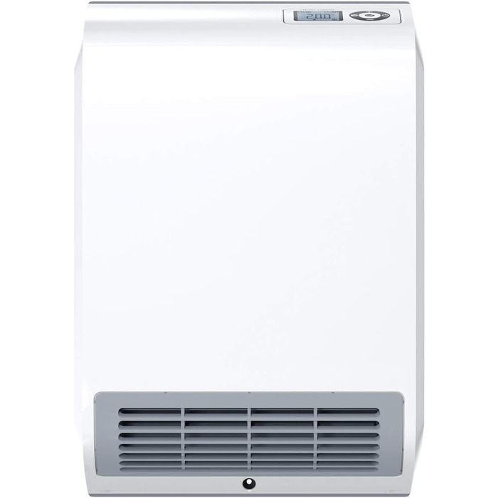 Керамічний електрообігрівач STIEBEL ELTRON CK 20 Trend LCD 2 кВт, енергоощадний, для ванної кімнати, 25 м², тижневий таймер, LCD-дисплей, TÜV, Німеччина