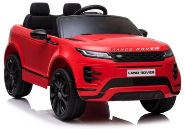 Дитячий електромобіль Range Rover Evoque, червоний