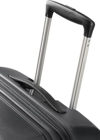 Валіза American Tourister Sunside Spinner 68 розширювана, 3.7 кг, 72.5/83.5 л, чорна, розмір M (67.5 см)