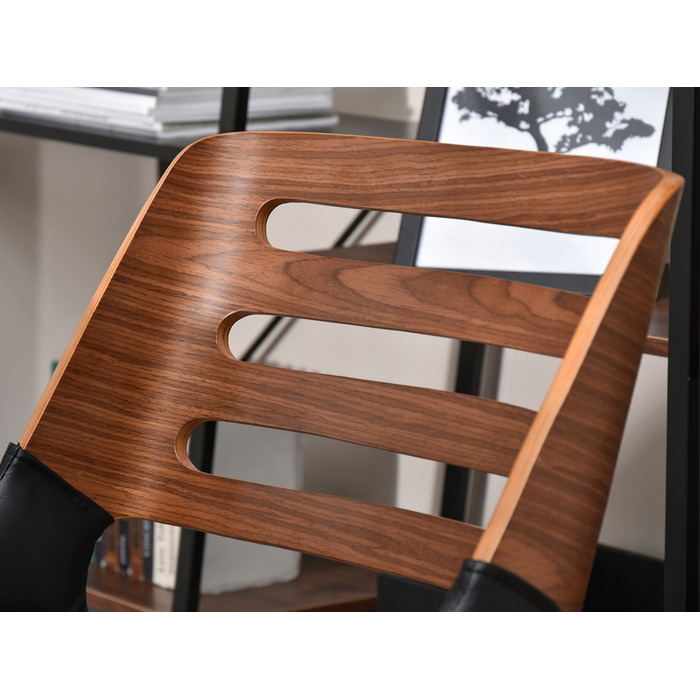 Стілець Mebel-Partner, штучна шкіра, коричневий, 1 шт.