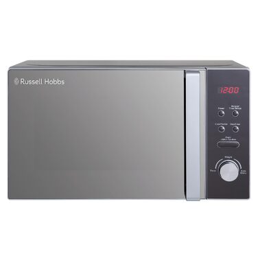 Компактна мікрохвильова піч Russell Hobbs RHM2076S, 800 Вт, 20 л, срібляста