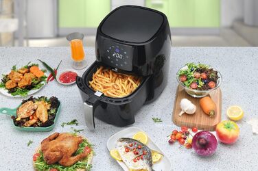 Багатофункціональна аерофритюрниця SENYA 4,5 л, 1400 Вт, 7 програм