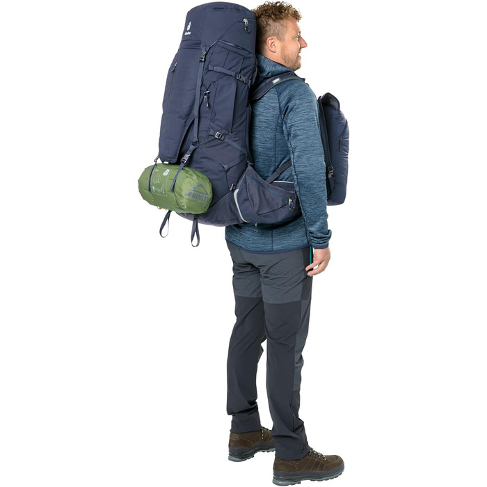 Рюкзак для трекінгу Deuter Aircontact X 60+15 л (M), синій