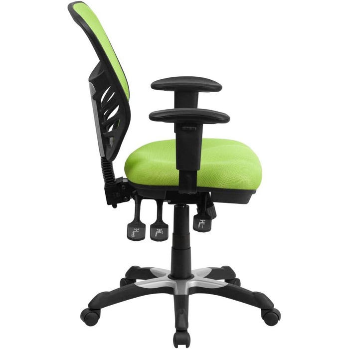 Офісне крісло Flash Furniture, піна, зелений, 68.6x64.8x112.4 см