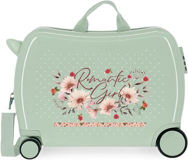 Дитяча валіза Movom Romantic Girl, 50x39x20 см, ABS, кодовий замок, 34 л, 1.8 кг, 4 колеса, ручна поклажа, мультиколор